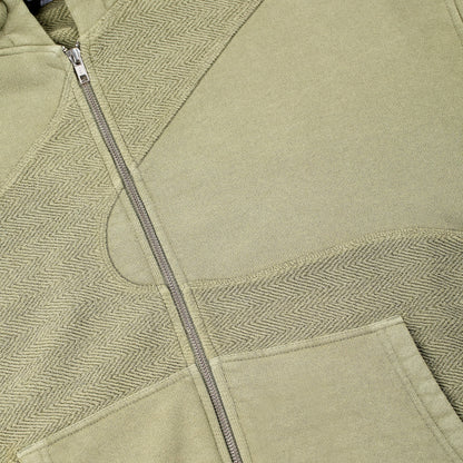 "lotus" Zip Up green