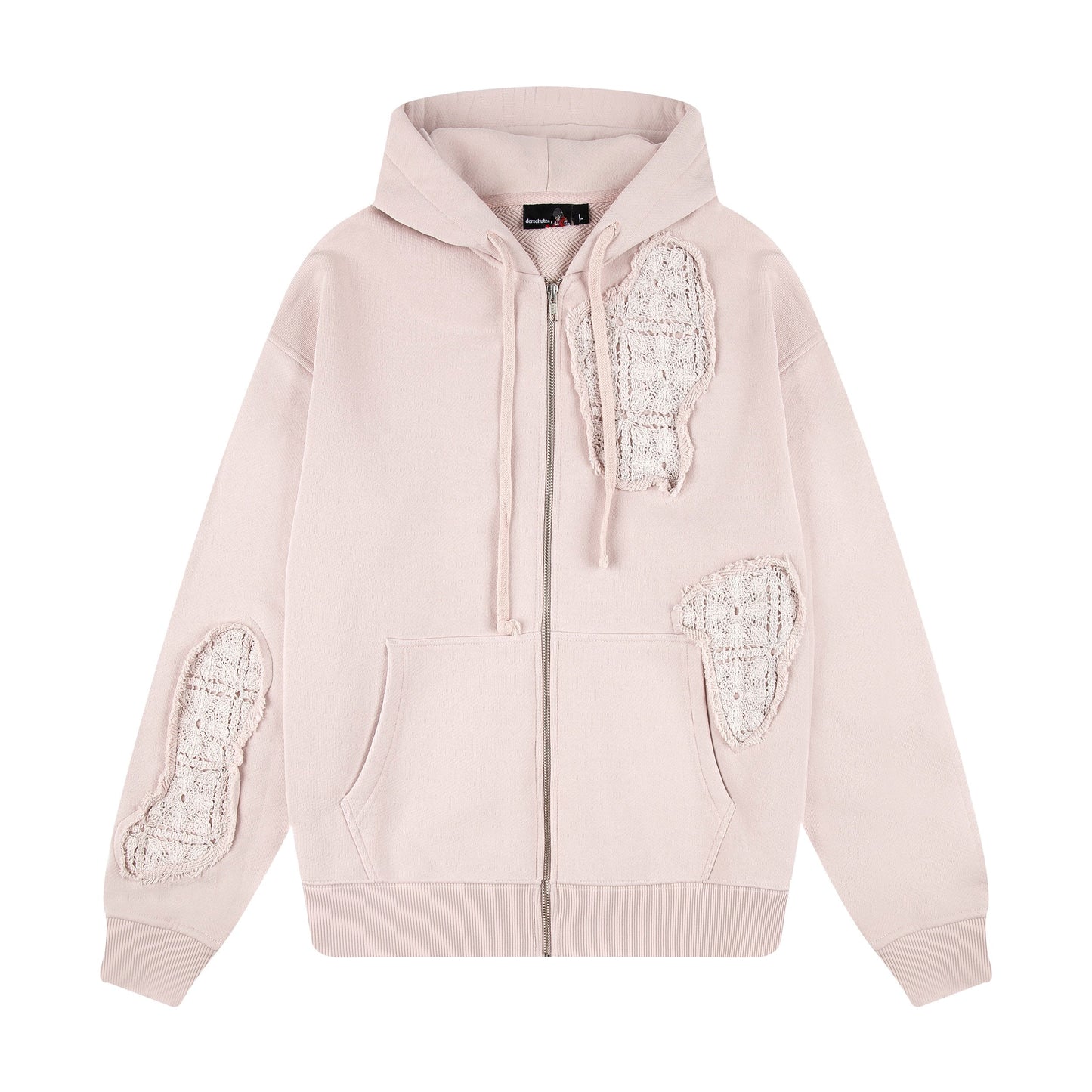 "lotus" Zip Up pink