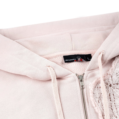 "lotus" Zip Up pink