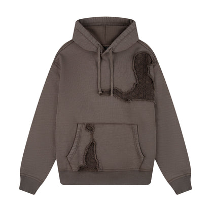 "lotus" Hoodie brown