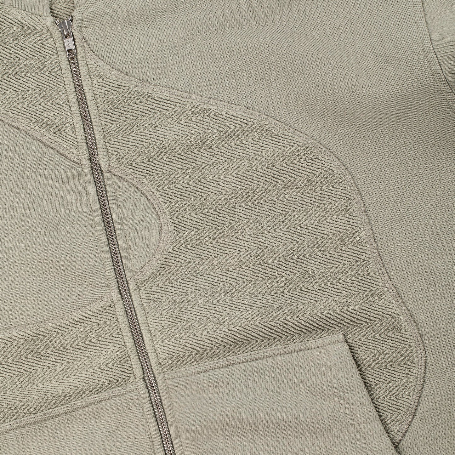 "lotus" Zip Up khaki