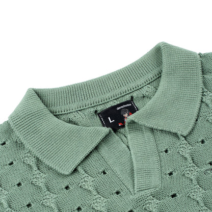"lotus" longsleeve knit green