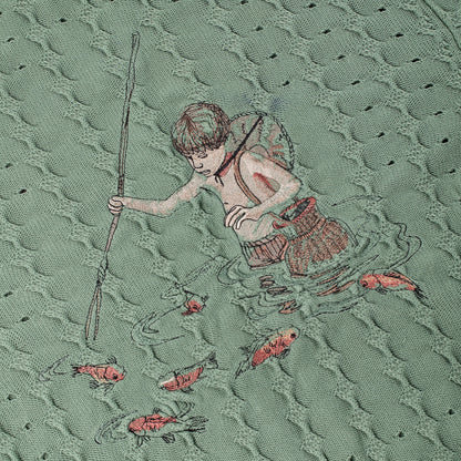 "lotus" longsleeve knit green