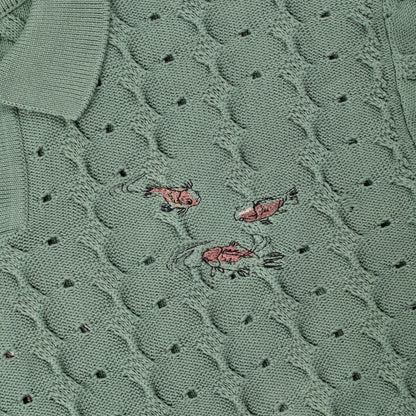 "lotus" longsleeve knit green