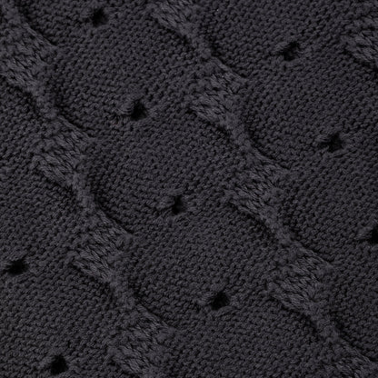 "lotus" longsleeve knit anthracite