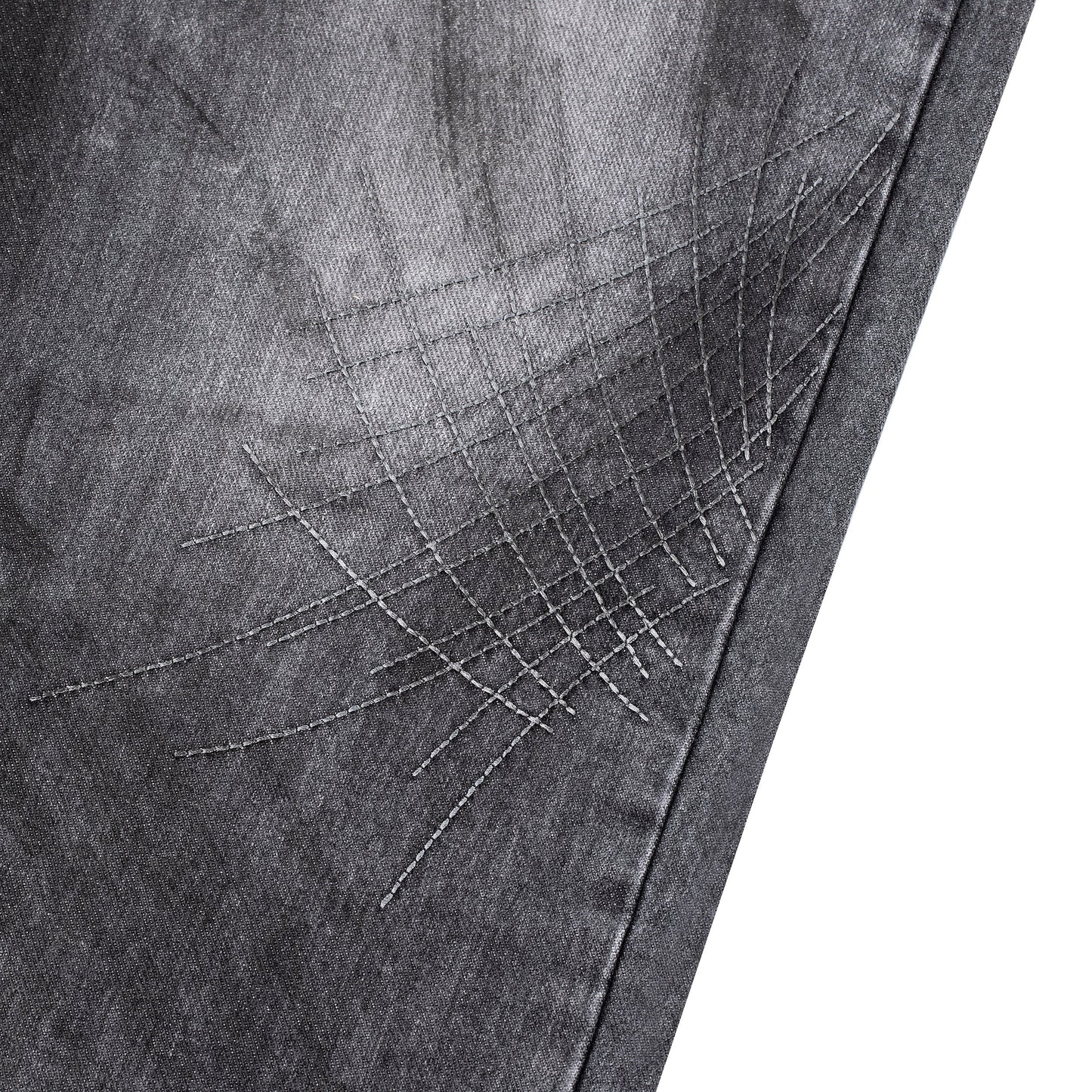 "sashiko v2" denim grey