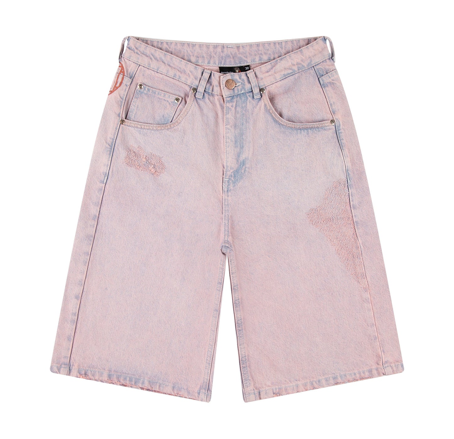 "lotus" Jorts faded rose