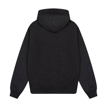 "sashiko" Zip Up black