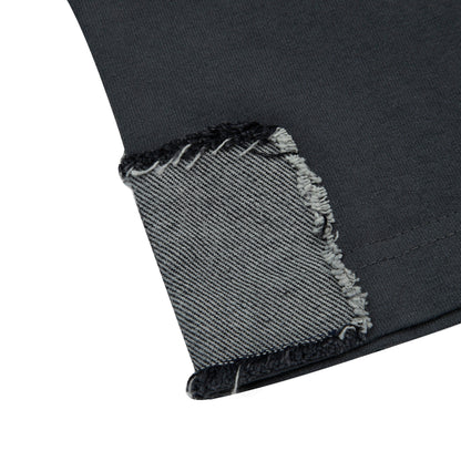 "sashiko" T Shirt anthracite