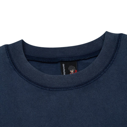 "sashiko" T Shirt navy
