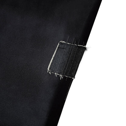 "sashiko" T Shirt black