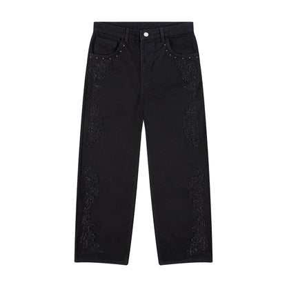 "western" Denim black