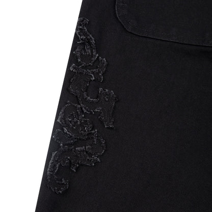 "western" Denim black