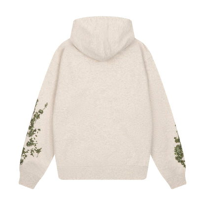 "NYC to RIO" Zip Up grey melange