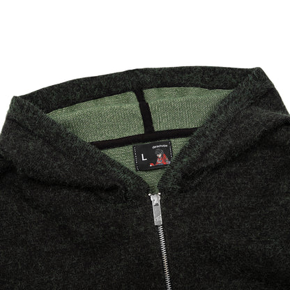 "NYC to RIO" Zip Up knit black-green