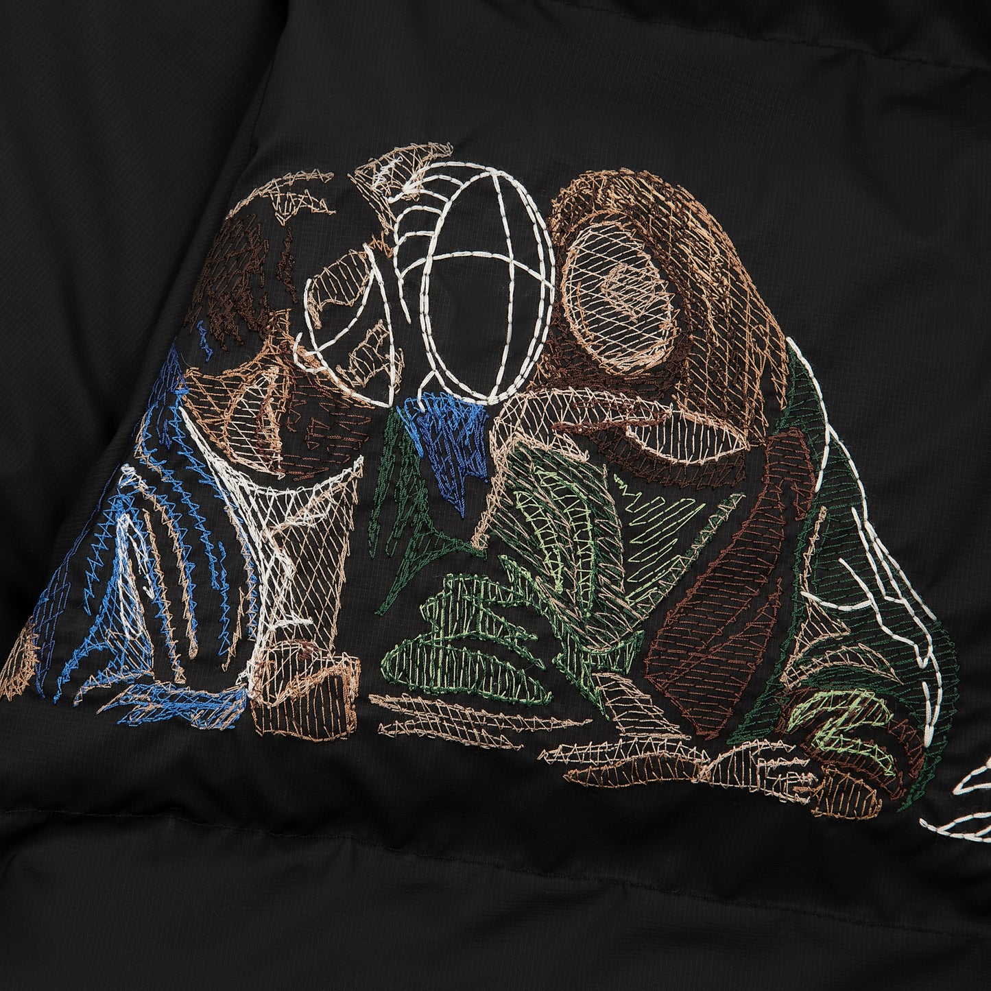 "last supper" Puffer black