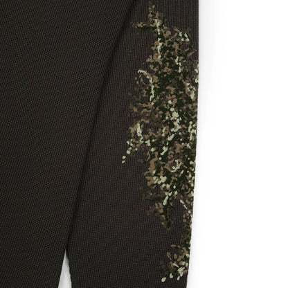 "NYC to RIO" waffle Longsleeve dark forest green