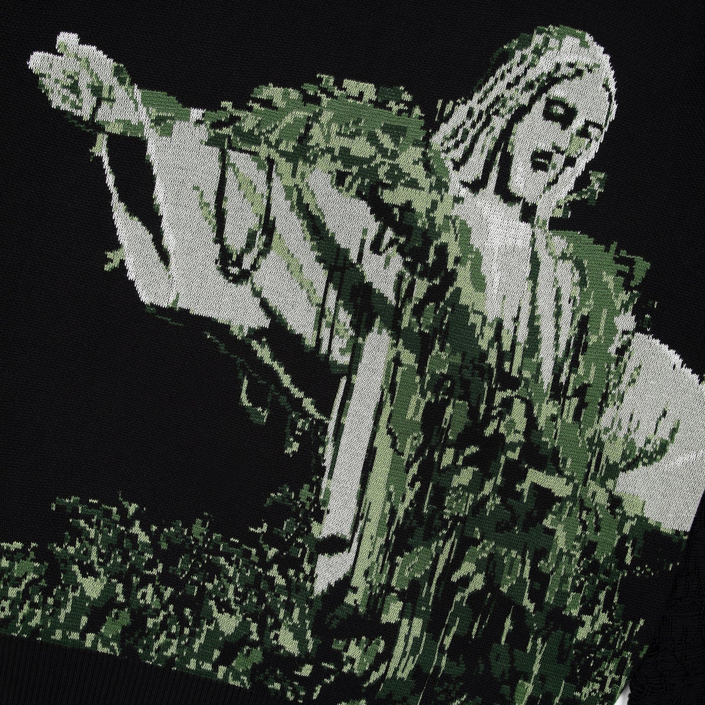 "NYC to RIO" Knit black