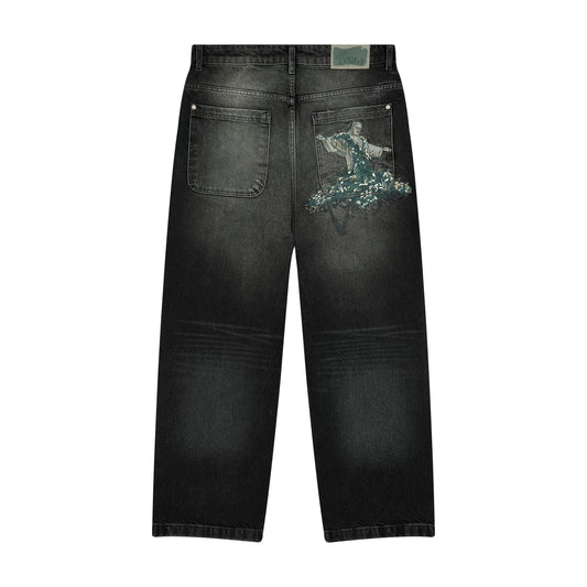 "NYC to RIO" Denim black