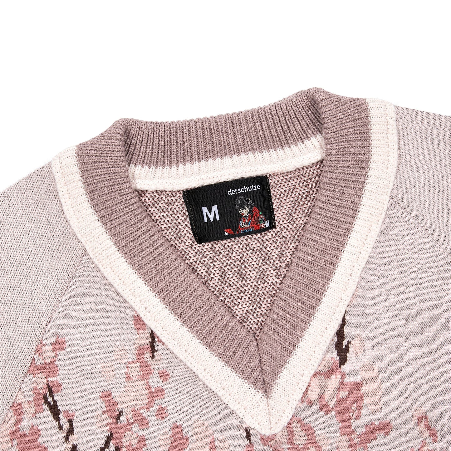 "blossom" Knit pink