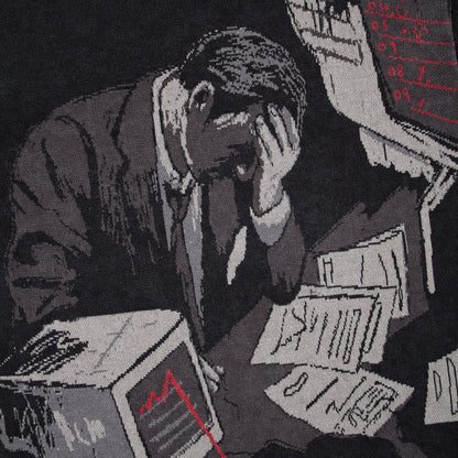 "wall street" Knit black