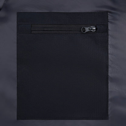 "whales" Puffer navy v2