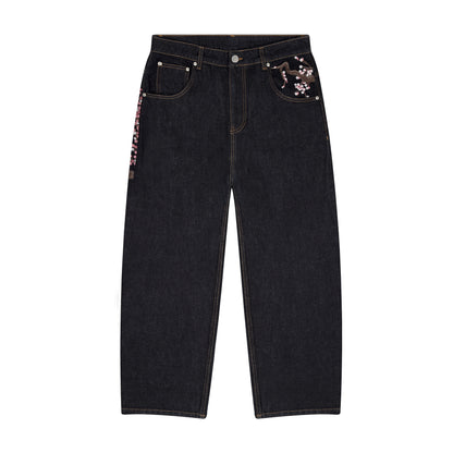 "blossom" selvedge Denim
