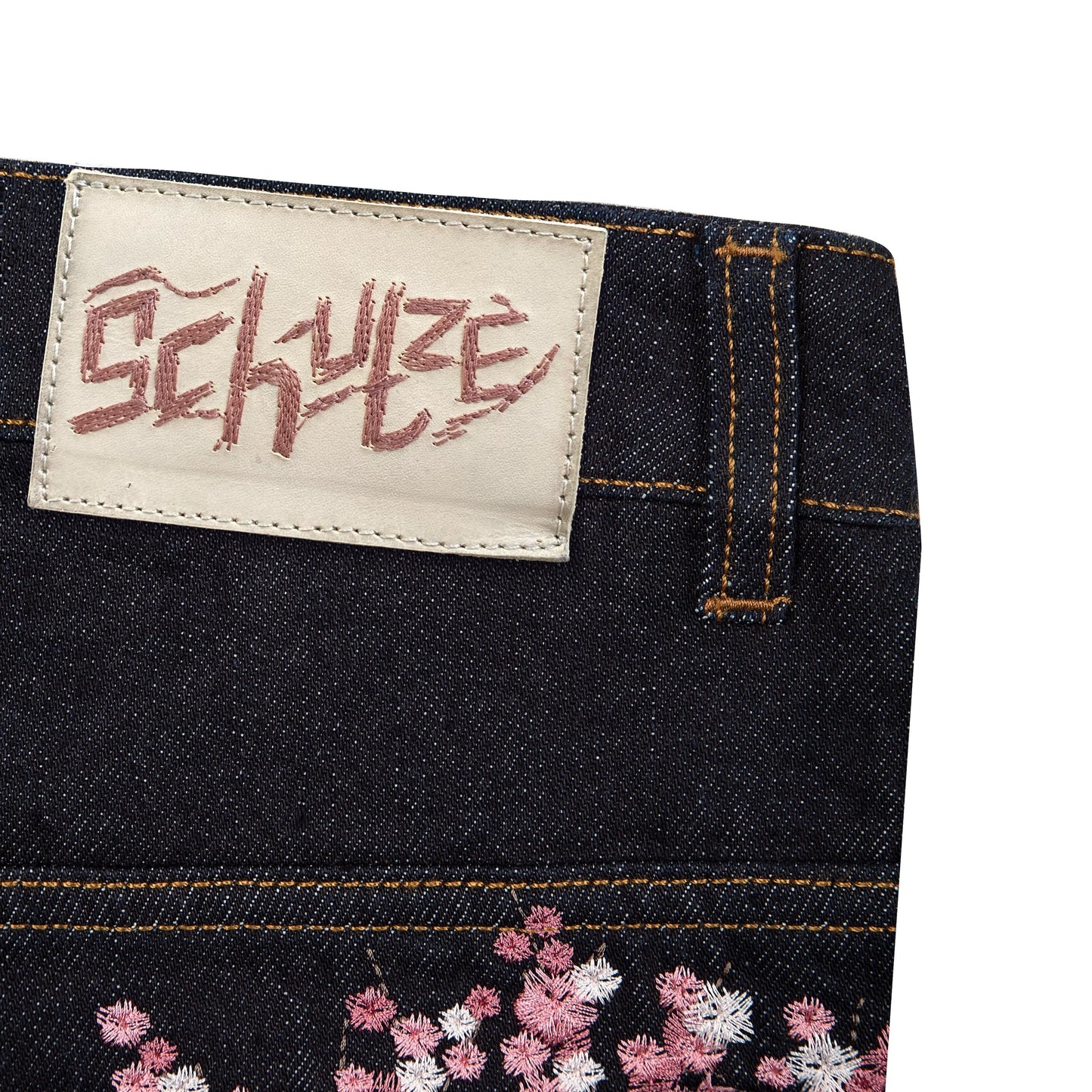"blossom" selvedge Denim
