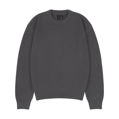 "blossom" Knit grey