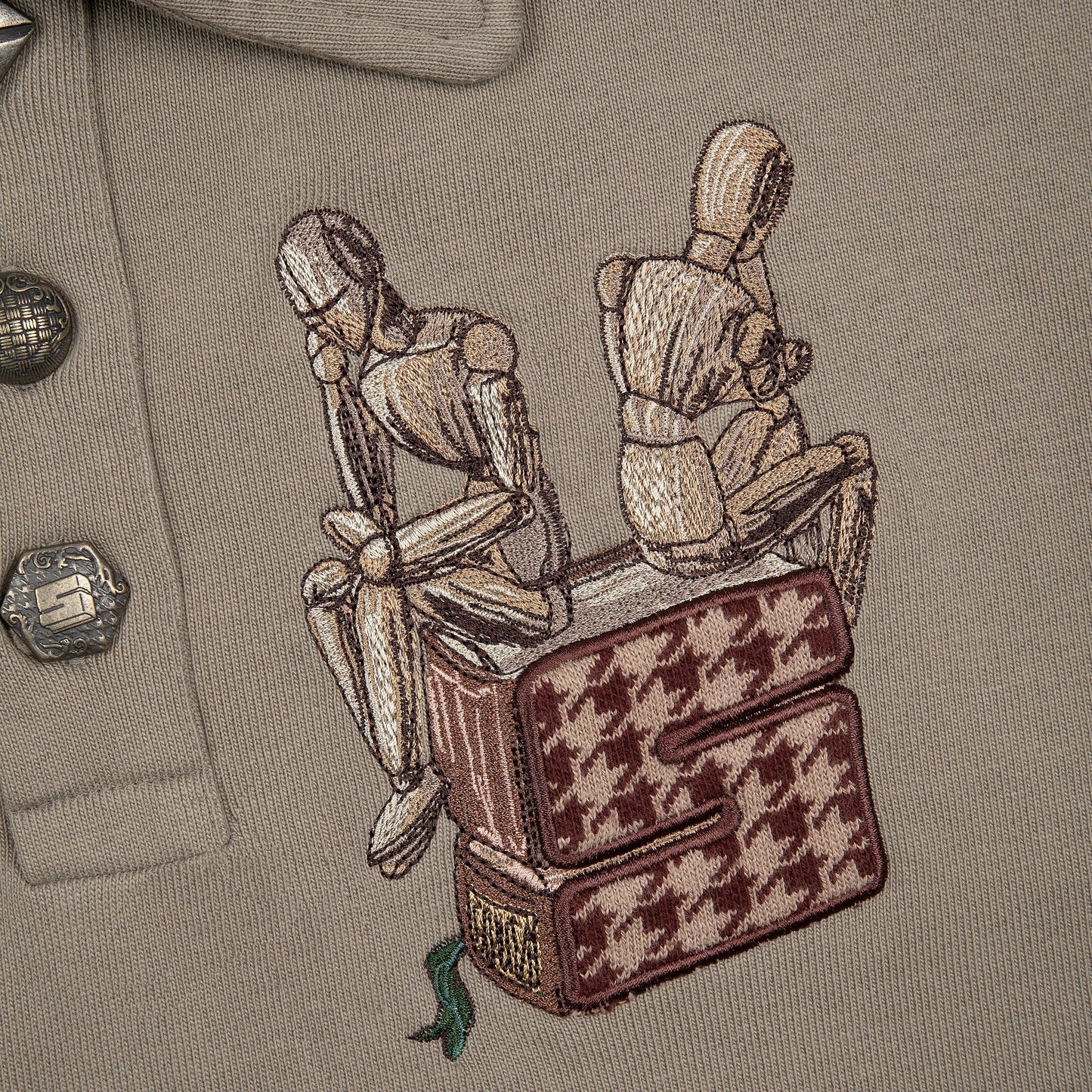 "gallery" Polo Sweatshirt