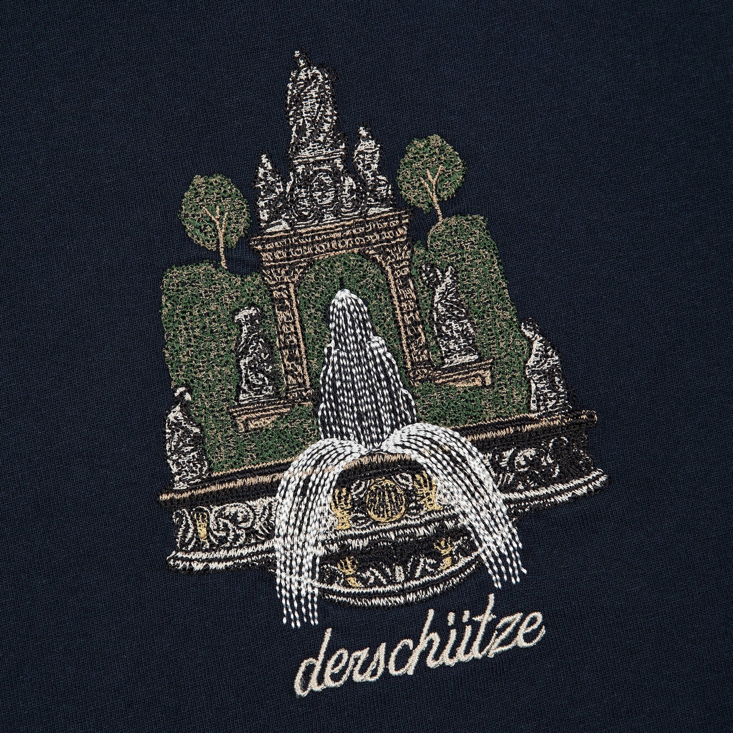 "gallery" layered Longsleeve navy