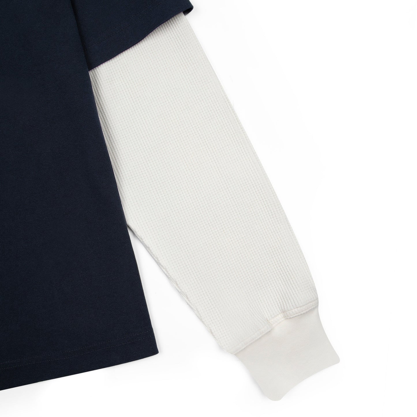 "gallery" layered Longsleeve navy