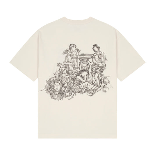 "gallery" T Shirt creme