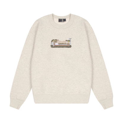 "gallery" Crewneck grey melange