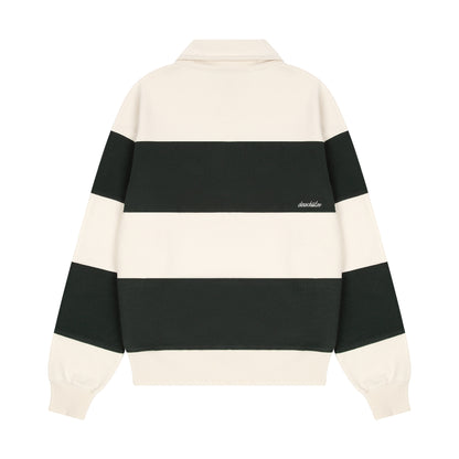 "gallery" striped Polo Sweatshirt