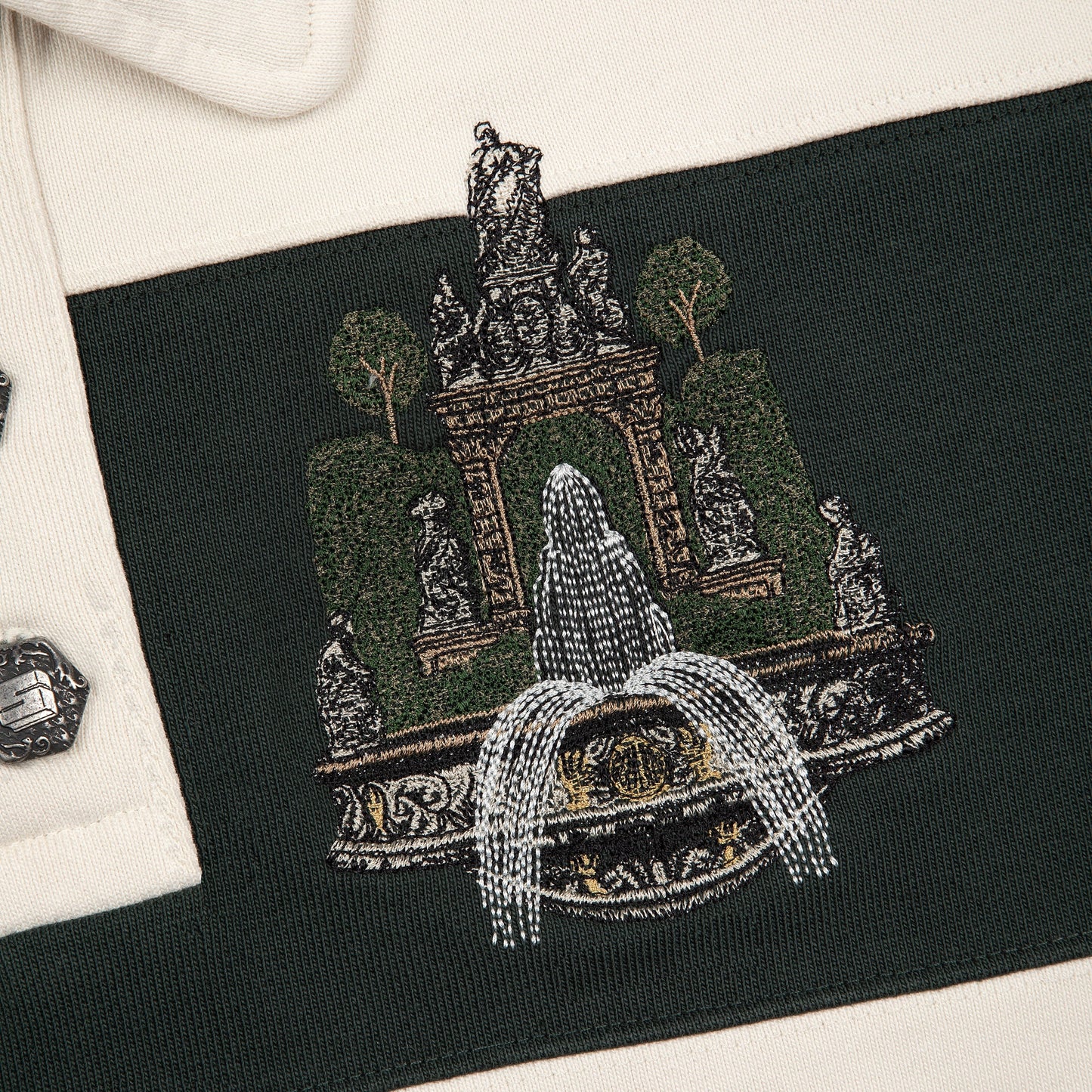 "gallery" striped Polo Sweatshirt