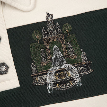 "gallery" striped Polo Sweatshirt