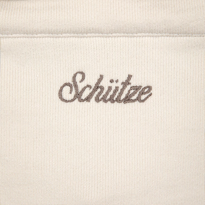 "gallery" layered Polo Sweatshirt creme