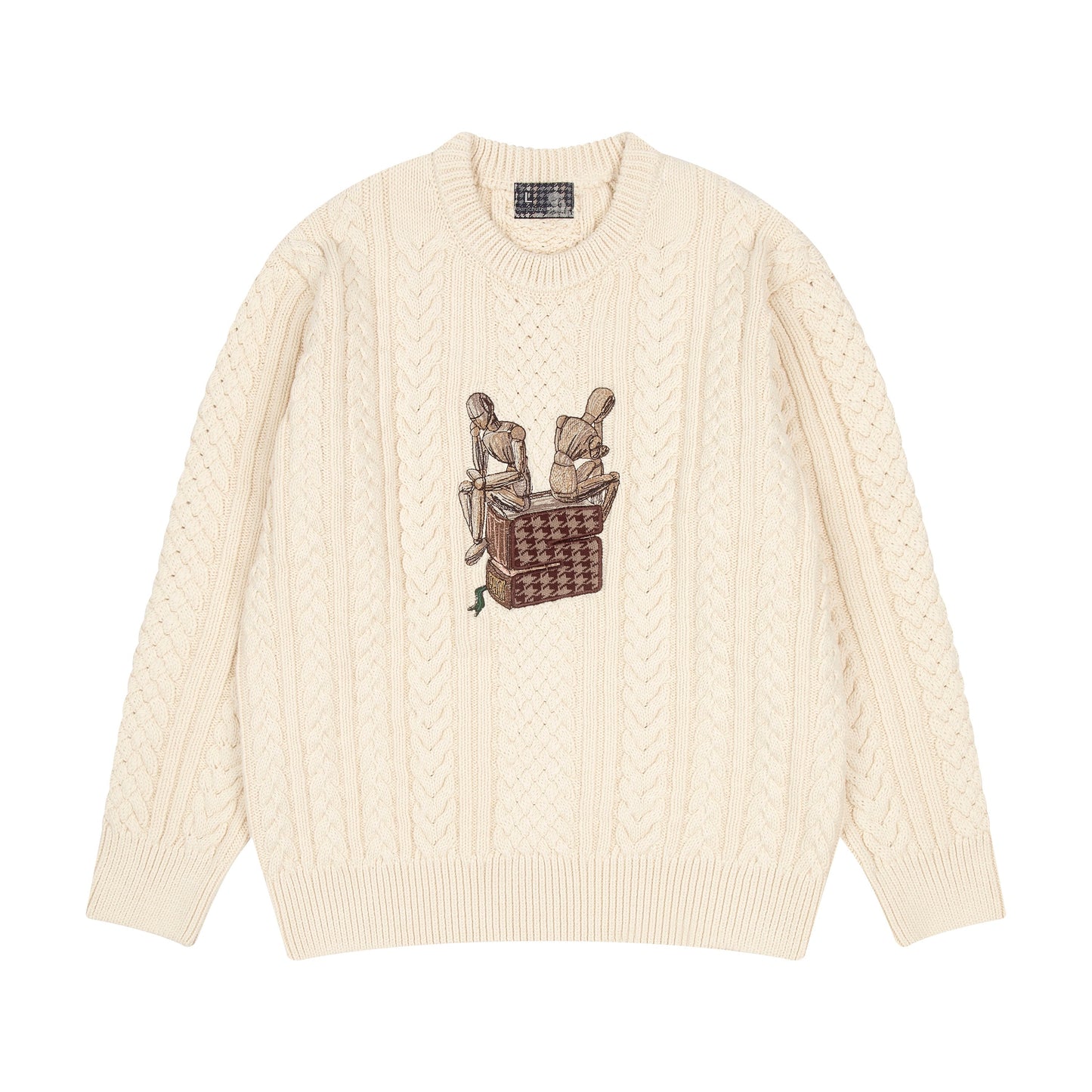 "gallery" Knit creme