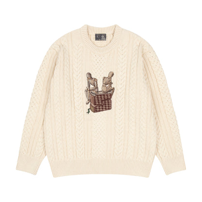 "gallery" Knit creme