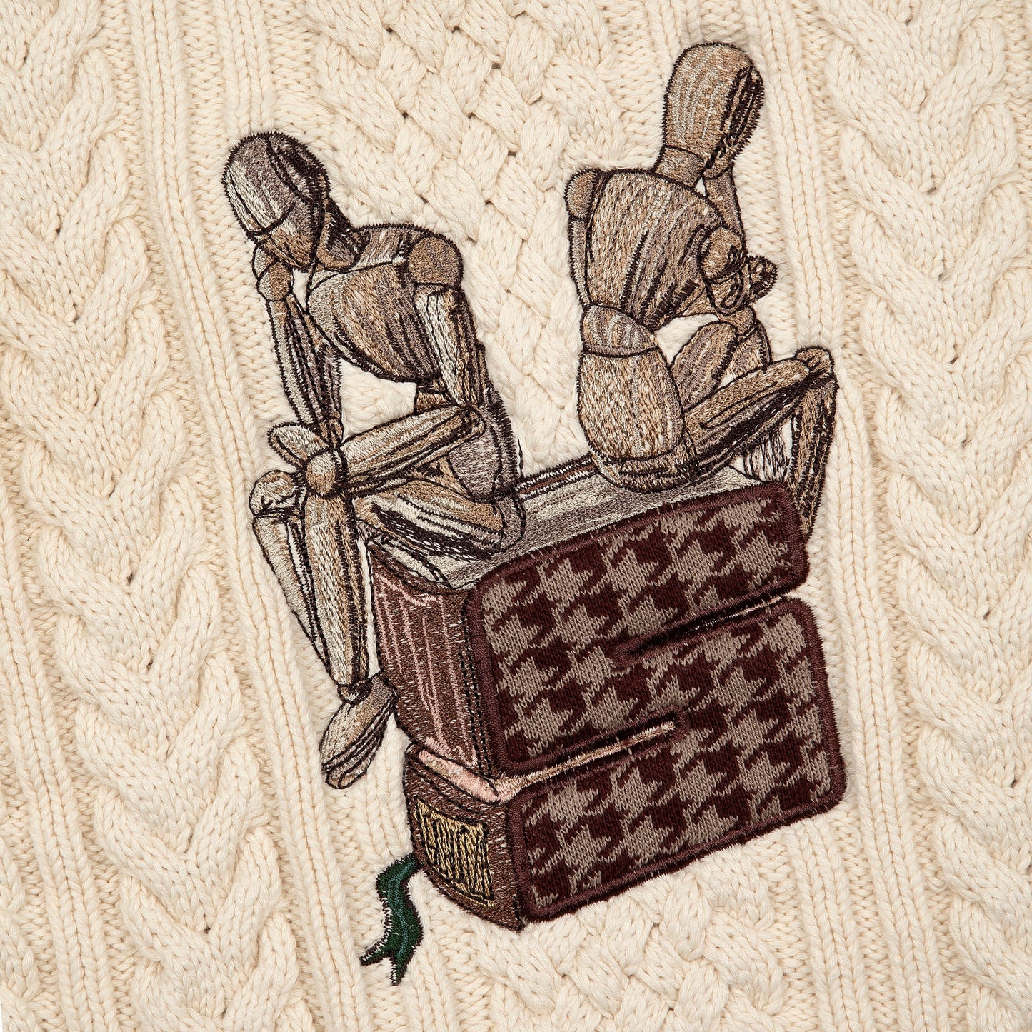 "gallery" Knit creme