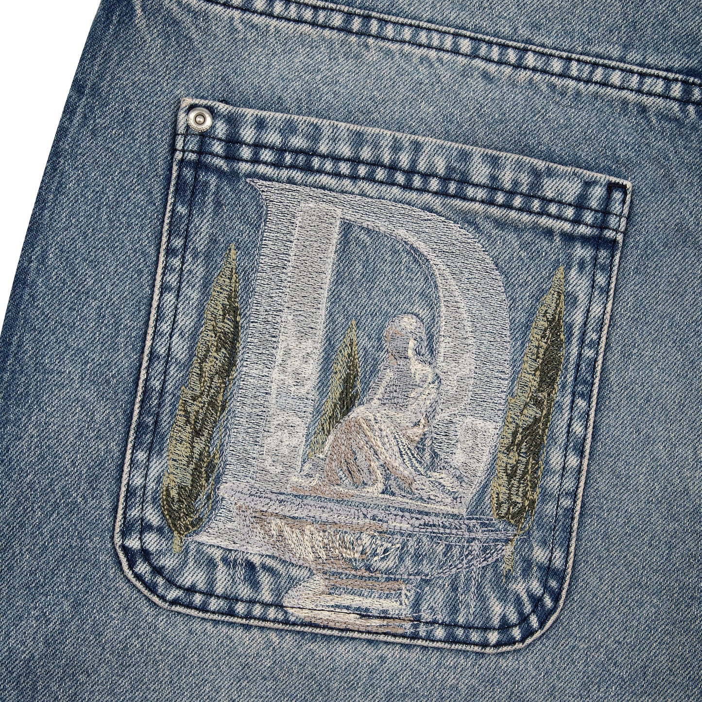 "gallery" washed Denim