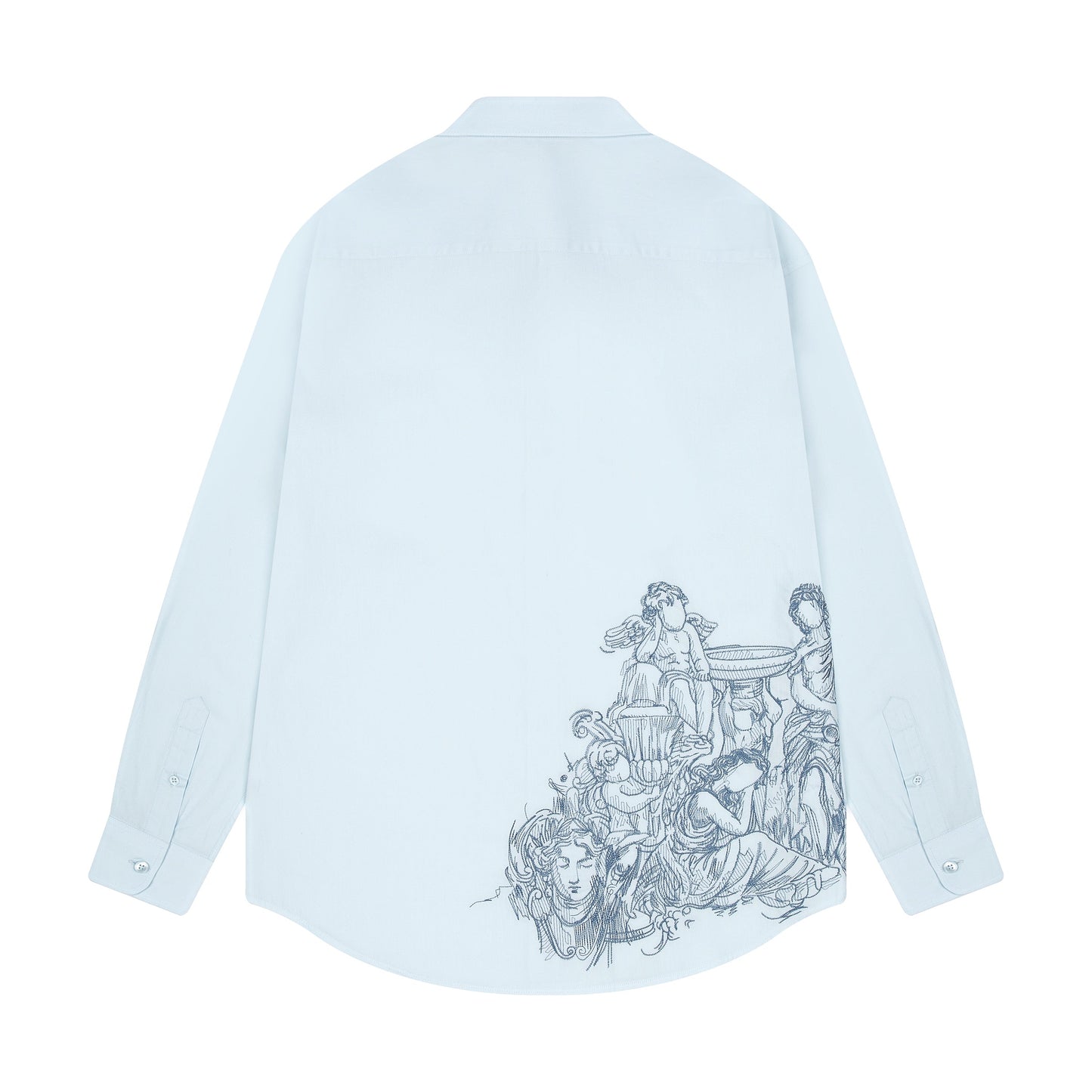 "gallery" Shirt light blue
