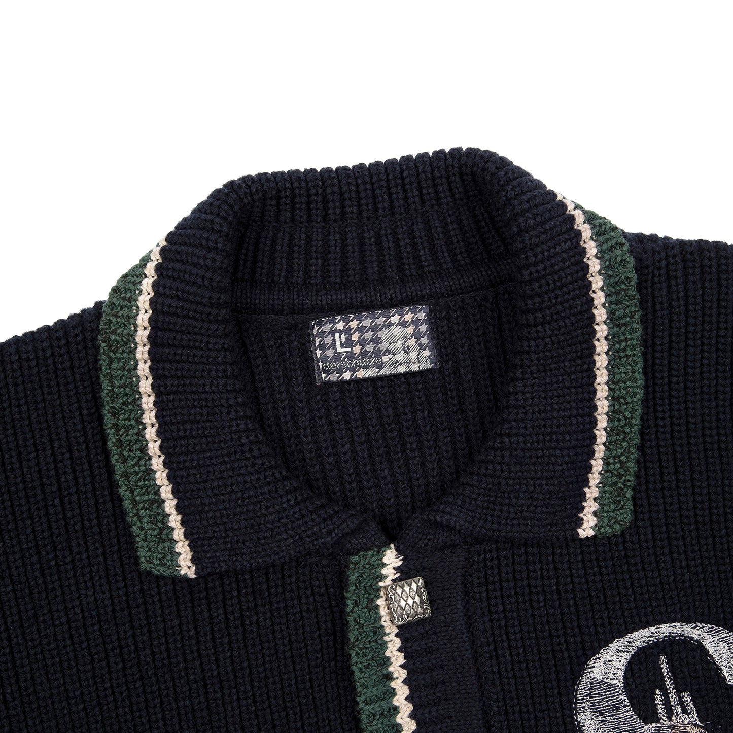 "gallery" Polo Cardigan