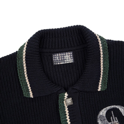 "gallery" Polo Cardigan