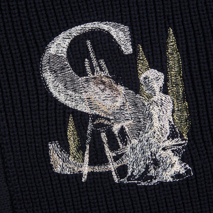 "gallery" Polo Cardigan