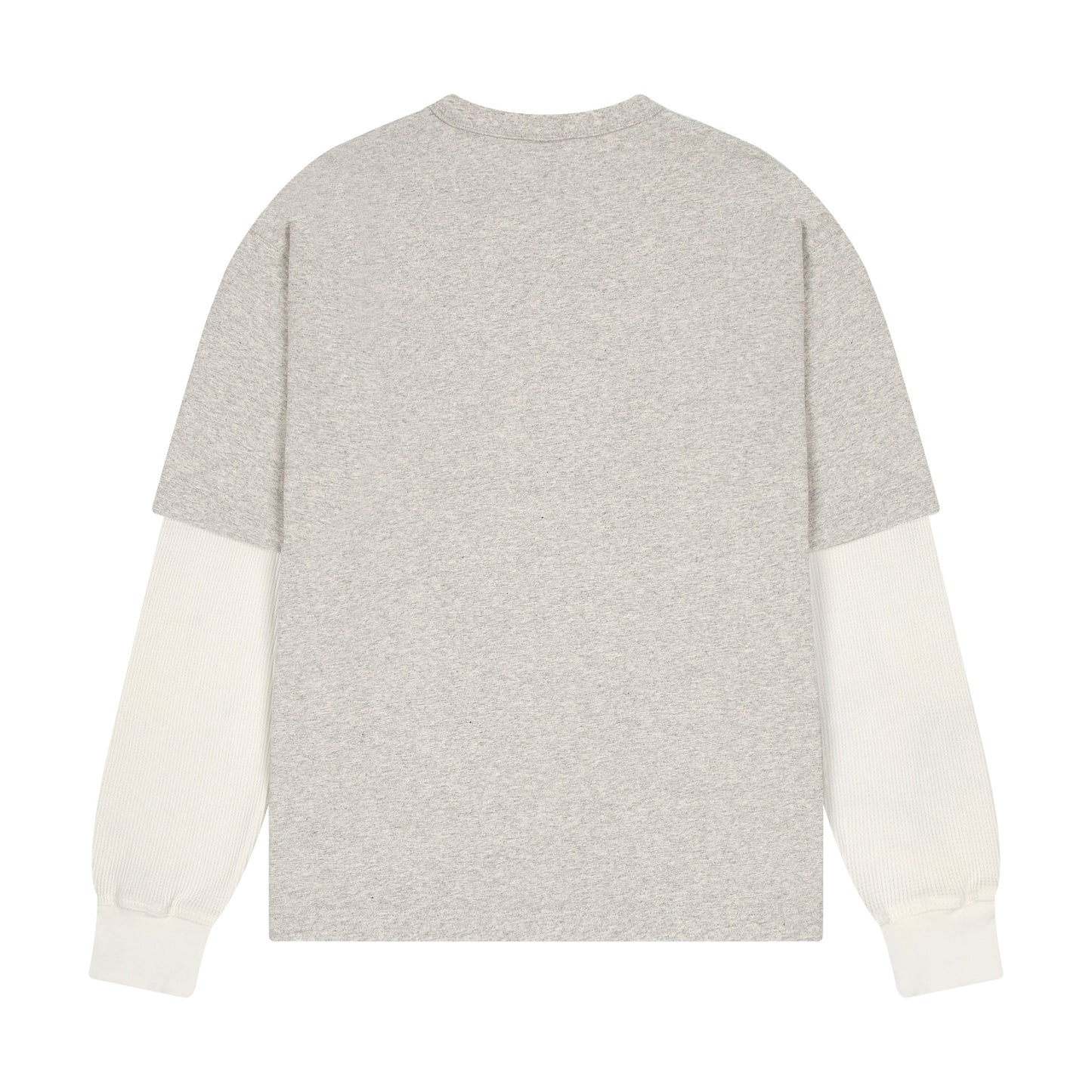 "gallery" layered Longsleeve grey melange