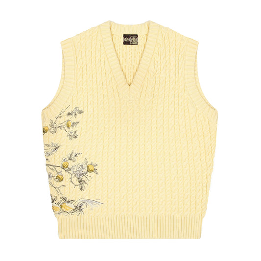 "garden of eden" Knit vest