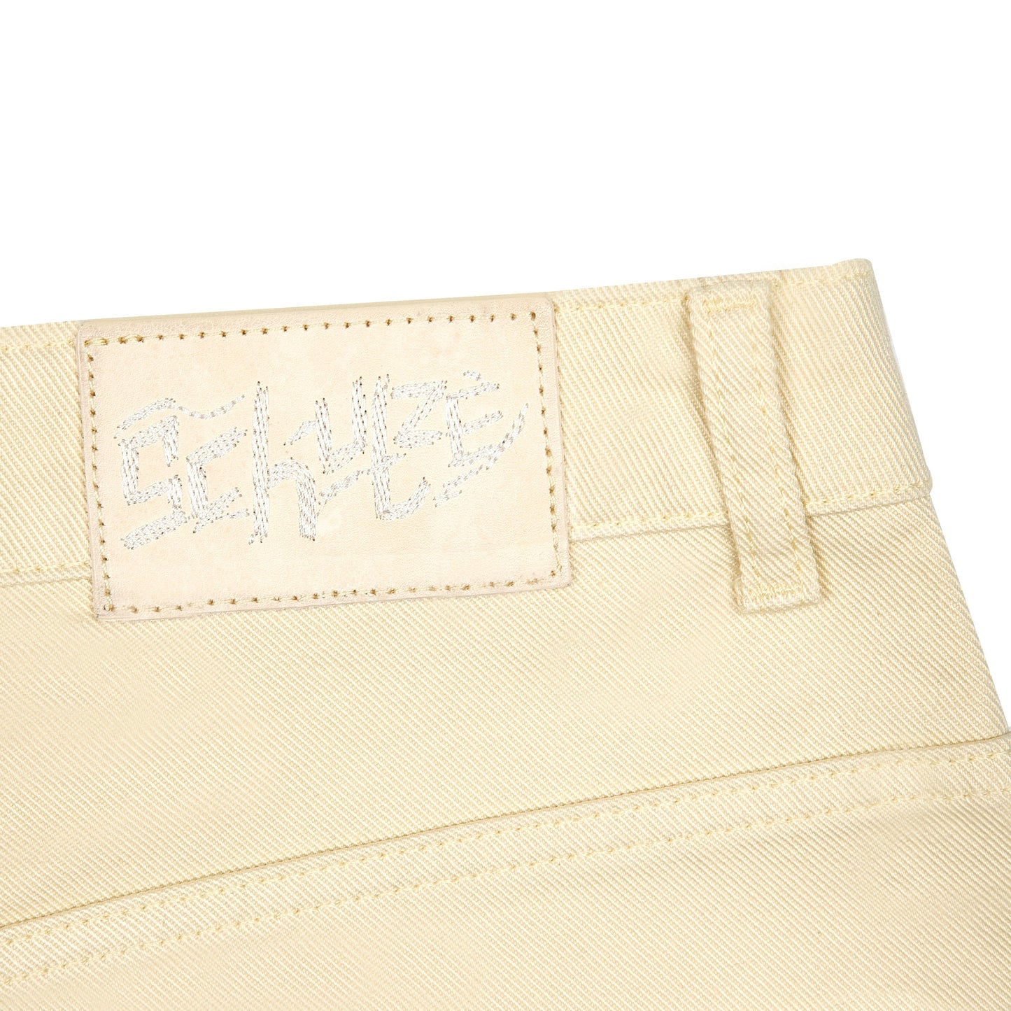 "garden of eden" Denim butter yellow