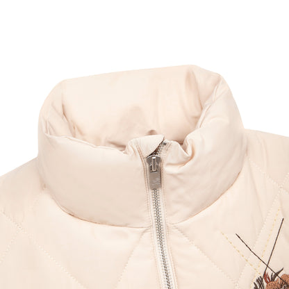 "garden of eden" Vest puffer beige
